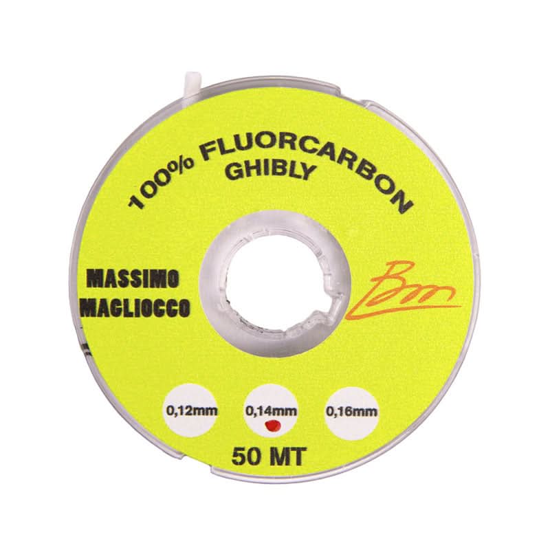 100% Fluorocarbon Tippet 50 mt by Massimo Magliocco - Go - Fish