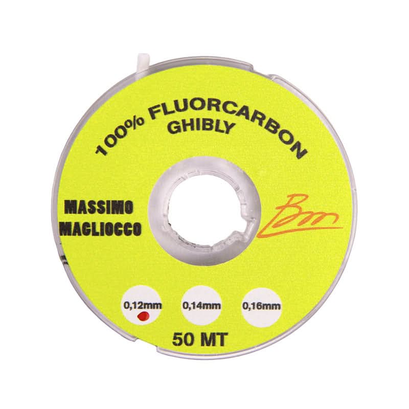 100% Fluorocarbon Tippet 50 mt by Massimo Magliocco - Go - Fish