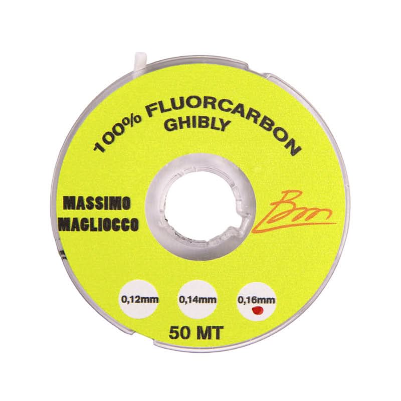 100% Fluorocarbon Tippet 50 mt by Massimo Magliocco - Go - Fish