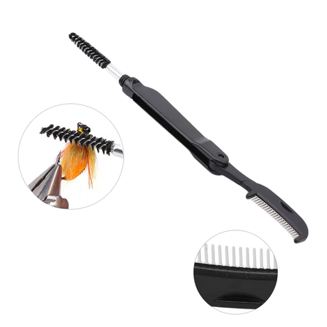 2 in 1 Dubbing Brush & Pettine