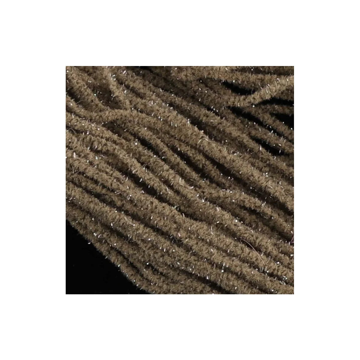 Mop Chenille olive yellow mottled