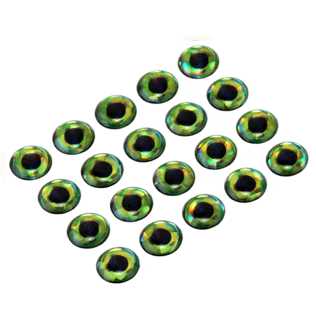 3D Predator Eyes Sybai 10mm - Dorado