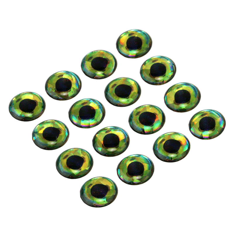 3D Predator Eyes Sybai 12mm - Dorado