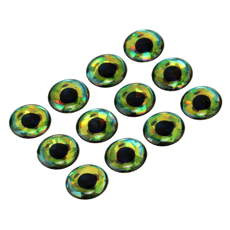 3D Predator Eyes Sybai 15mm - Dorado