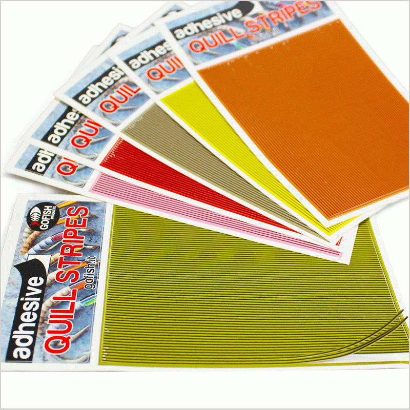 Adhesive Quill Stripes Go-Fish Megapack 11pc.