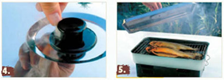 Affumicatore per 8 pesci - Go - Fish