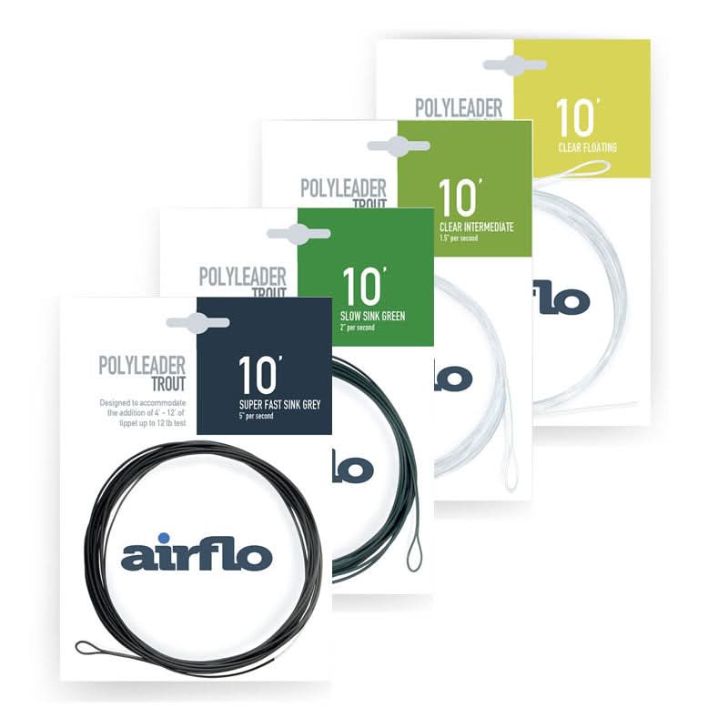 Airflo Trout Polyleader 10`ft - Go - Fish