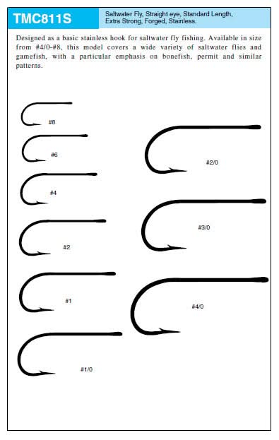 Ami Tiemco TMC 811S Saltwater 10 pezzi - Go - Fish