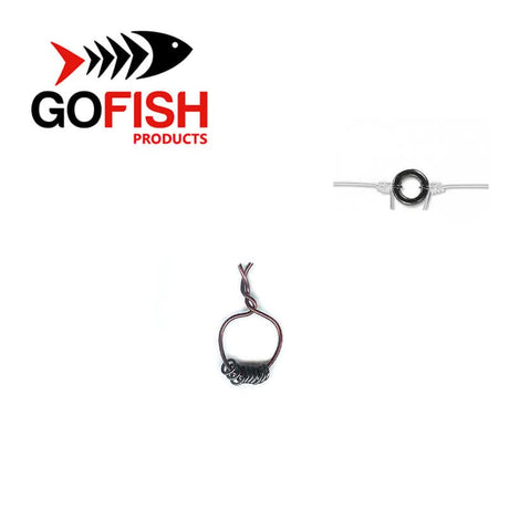 Anelli congiuntura finale Tippet Ring Ø 3,5mm - Go - Fish
