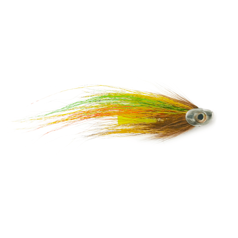 Brown Firetiger Minnow - Tube Fly - Go - Fish