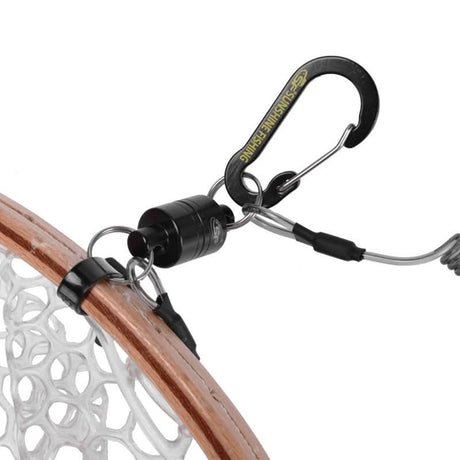 Calamite clip magnetico per guadino & retrattore - Go - Fish