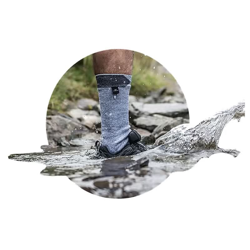 Calze invernali impermeabili Sealskinz Runton - Go - Fish