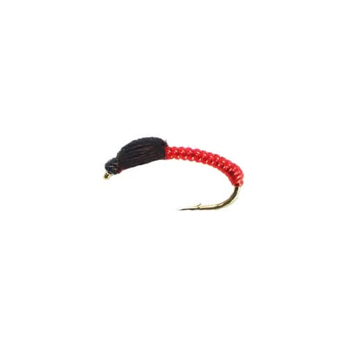 6 Ninfe Nere UV Bling Midge - Mosche Da Pesca A Mosca Premium Guide Flies
