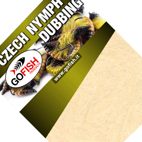 Czech Nymph Dubbing Go-Fish Cream beige