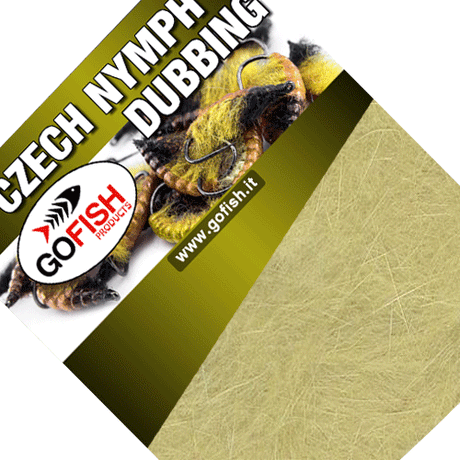 Czech Nymph Dubbing Go-Fish Light olive brown