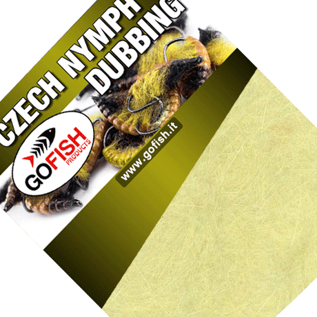 Czech Nymph Dubbing Go-Fish Olive light