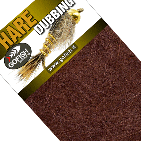 Dubbing di lepre (Hare Dubbing) Go-Fish Brown dark