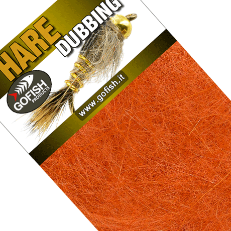 Dubbing di lepre (Hare Dubbing) Go-Fish Orange dark