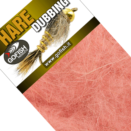 Dubbing di lepre (Hare Dubbing) Go-Fish Light pink