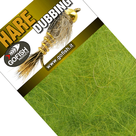 Dubbing di lepre (Hare Dubbing) Go-Fish Green fluo