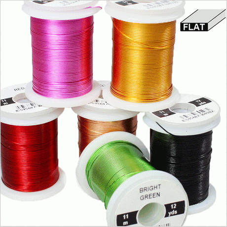 Filo di rame colorato piatto - large Sybai