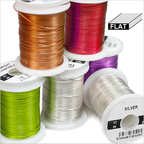 Filo di rame colorato piatto - medium Sybai