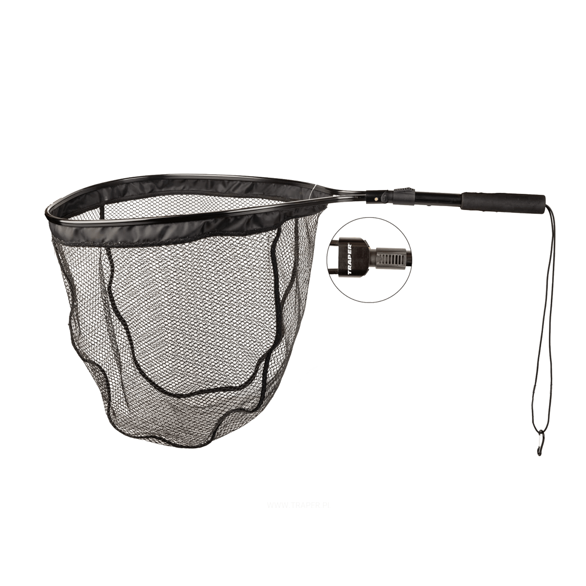 Retino Da Pesca Pieghevole PLUSINNO, Maglia In Nylon, 40x30 Cm, Per Trota E Spigola, C&R Sicuro - 2