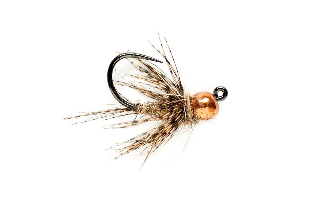 Jenkins' March Brown Jig Barbless - Go - Fish