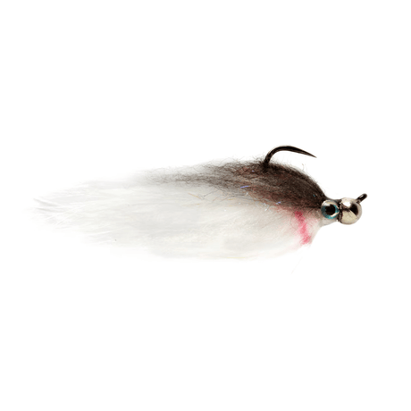 Jiggy Fat Minnow Brown & White 10 - Go - Fish