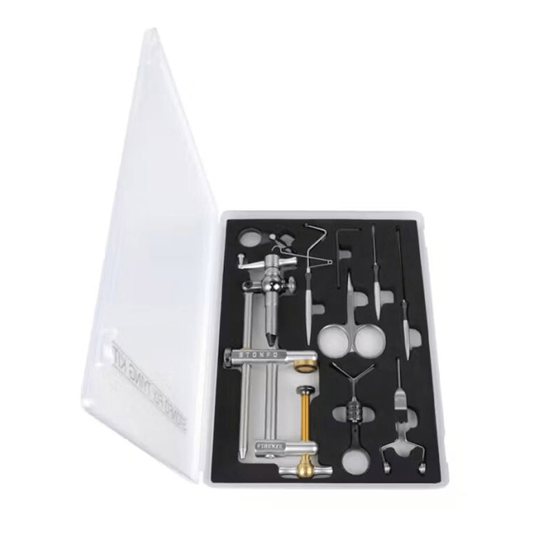 Kit costruzione mosche Stonfo 741 Morsetto - Utensili - Box - Go - Fish