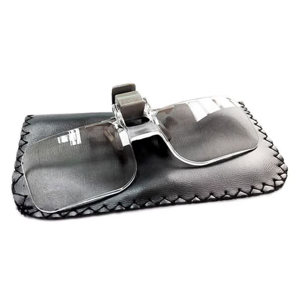 Lenti d'ingrandimento Clip & Flip per occhiali 2x - Go - Fish