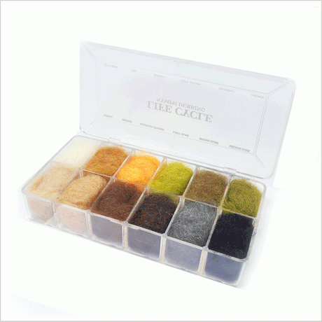 Life Cycle Nymph Dubbing Dispenser 12 colori Wapsi