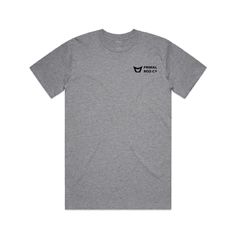 Maglia Primal Artist Tee Brown Trout Grey - Go - Fish