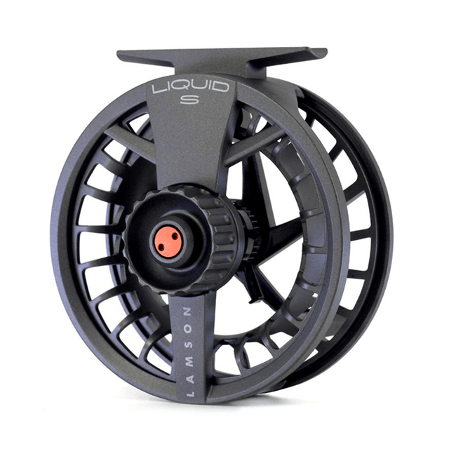 Mulinello mosca Lamson Liquid S Smoke - Go - Fish