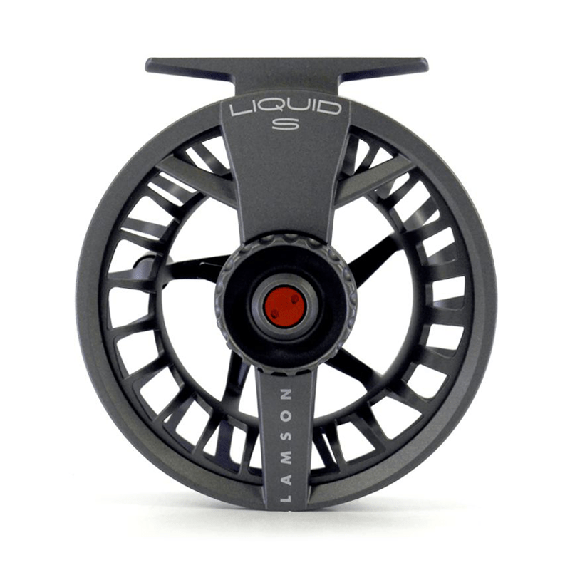 Mulinello mosca Lamson Liquid S Smoke - Go - Fish