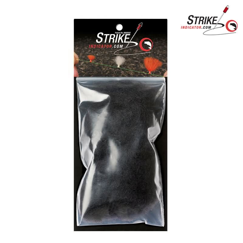 New Zealand Strike Indicator Wool black - Go - Fish