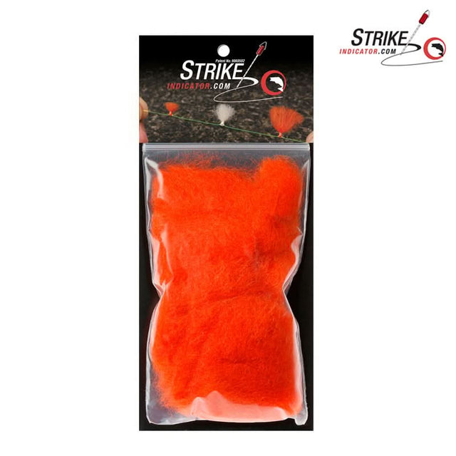 New Zealand Strike Indicator Wool hi - vis orange - Go - Fish