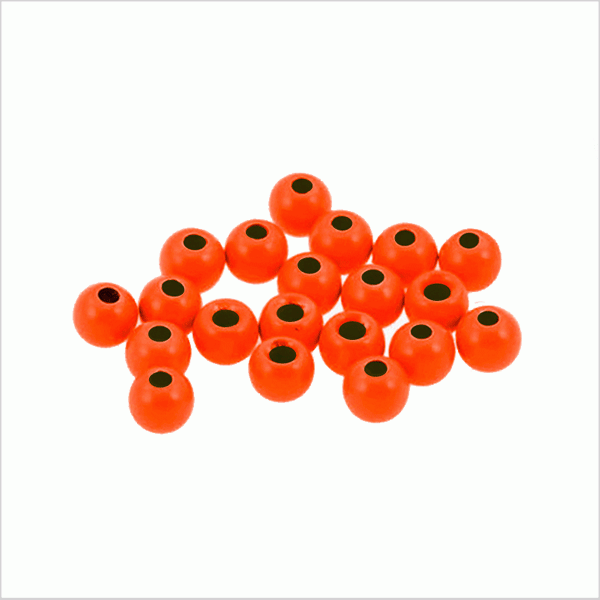 Palline in ottone col. fluo orange Go-Fish