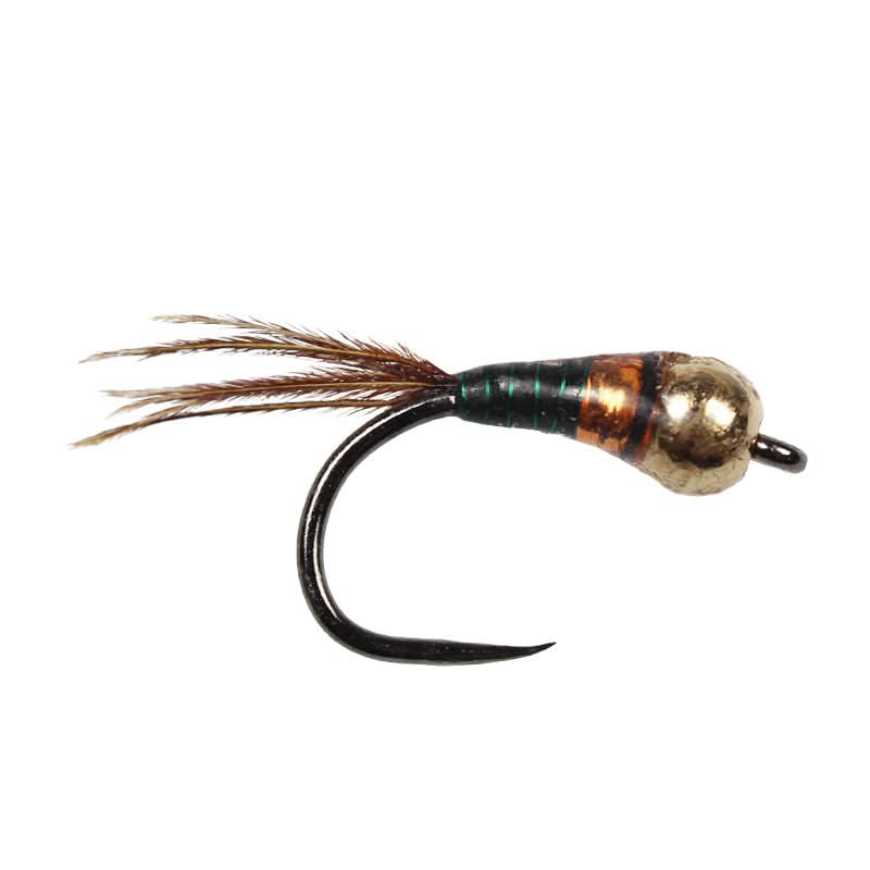Perdigones Tungsten Nymph Back Wired BL - Go - Fish
