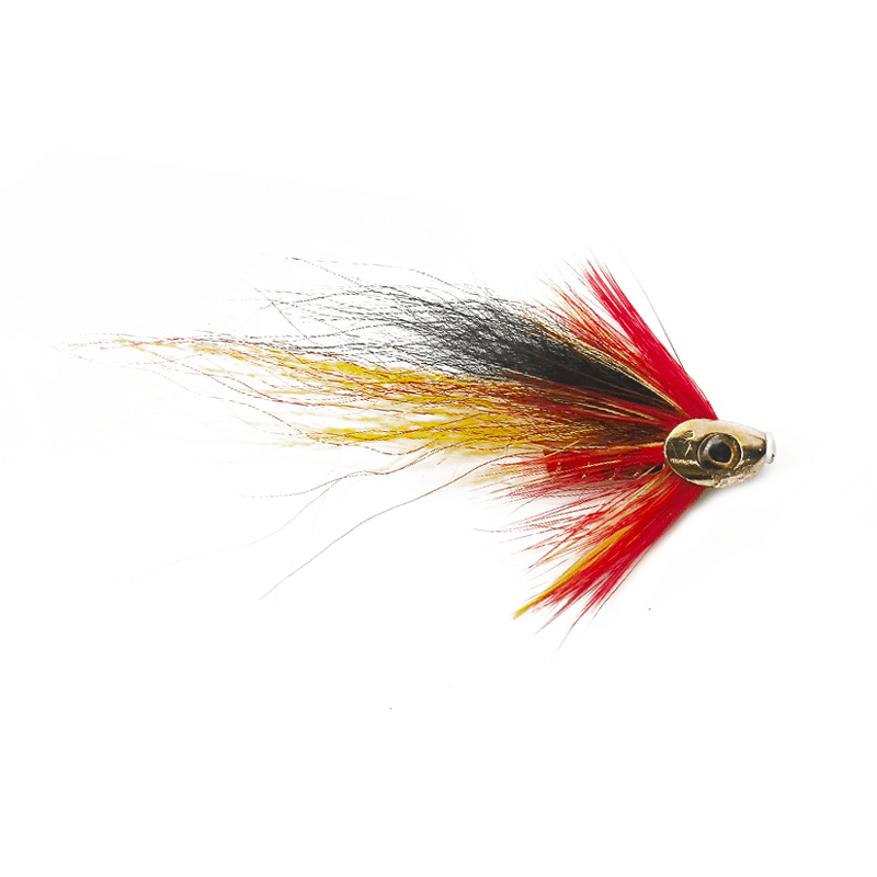 Red Tiger Minnow - Tube Fly - Go - Fish