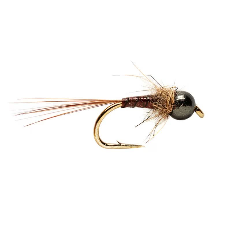 Ronan's Brown Tungsten Nymph - Go - Fish