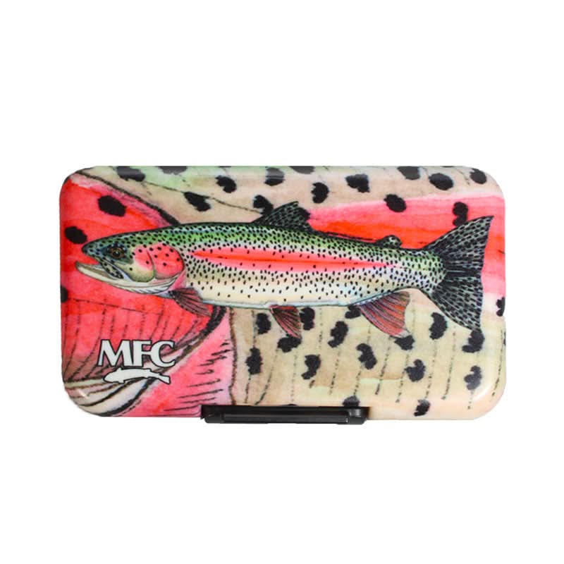 Scatola porta mosche Currier`s Rainbow Trout - Go - Fish