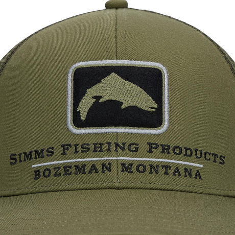 Berretto pesca Simms Double Haul Icon Trucker Loden