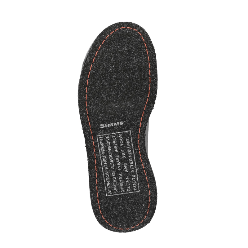 Simms Flyweight suola in feltro - Go - Fish