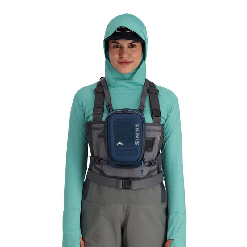 Simms Freestone Chest Pack Midnight - Go - Fish