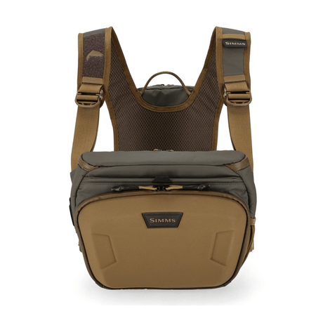 Simms Headwaters Chest Pack Hickory - Go - Fish
