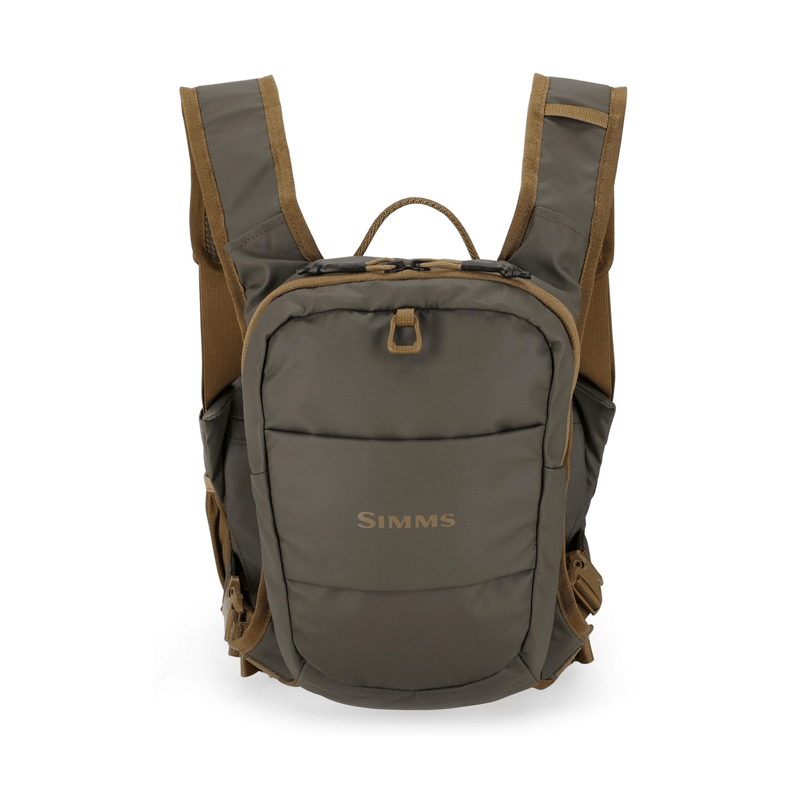 Simms Headwaters Chest Pack Hickory - Go - Fish