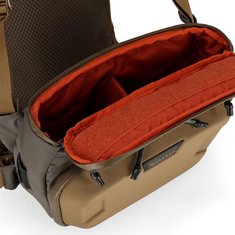 Simms Headwaters Chest Pack Hickory - Go - Fish