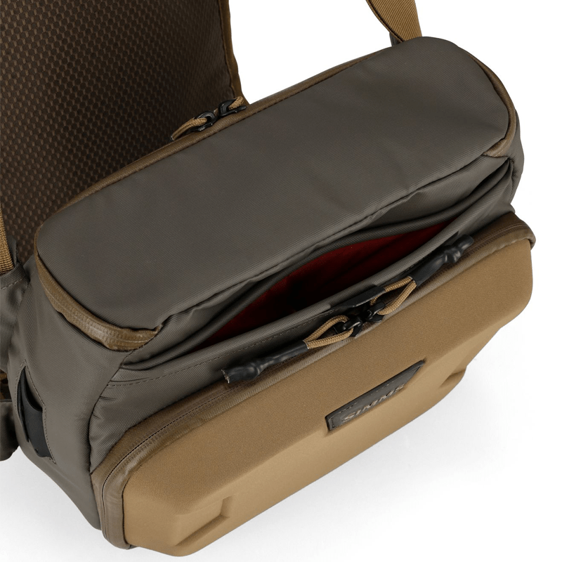 Simms Headwaters Chest Pack Hickory - Go - Fish