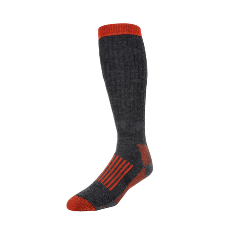 Simms Merino Thermal OTC Sock Carbon - Go - Fish